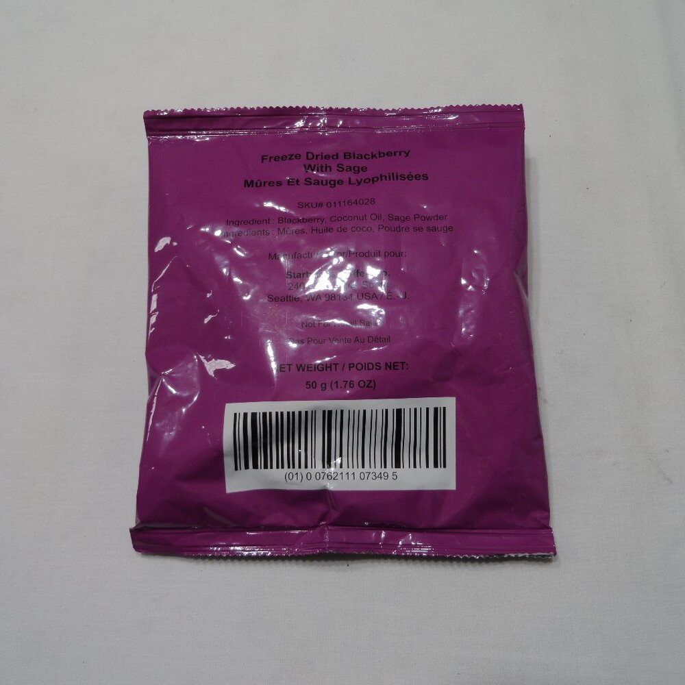 Freeze Dried Blackberry with Sage, Starbucks Coffee Co., NOS